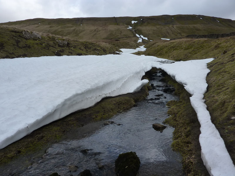 Snow bridge